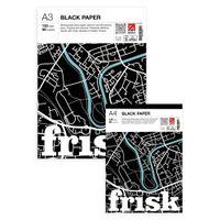 Frisk Black 135gsm Paper Pads