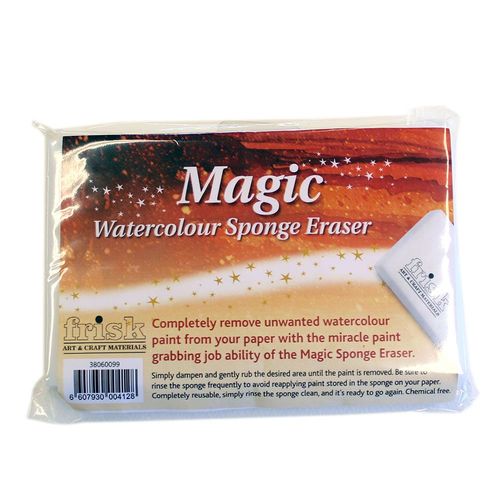 Image of Frisk Magic Watercolour Sponge Eraser