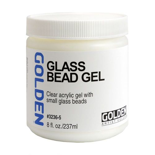 Image of Golden Glass Bead Gel