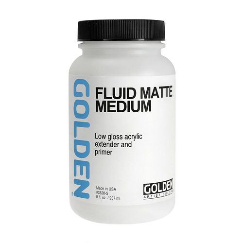 Image of Golden Fluid Matte Medium