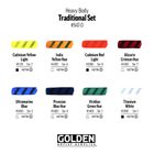 Thumbnail 5 of Golden Heavy Body Acrylics Traditional Colours Set