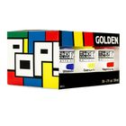Thumbnail 2 of Golden SoFlat Matte Acrylic Paint POP Set 6 x 59ml