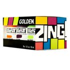 Thumbnail 2 of Golden SoFlat Matte Acrylic Paint ZING Set 6 x 59ml
