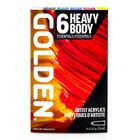 Thumbnail 2 of Golden Heavy Body Acrylics Essential Colours Set