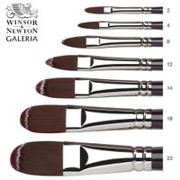 Winsor & Newton Galeria (Long Handle) Filbert