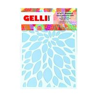 Gelli Arts Stencil 5" x 7" Leaves