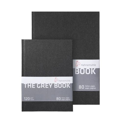 Image of Hahnemuhle The Grey Book 120gsm Hardback Sketchbooks