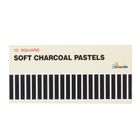 Thumbnail 3 of Inscribe Soft Charcoal Pastels Box of 12