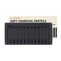 Inscribe Soft Charcoal Pastels Box of 12