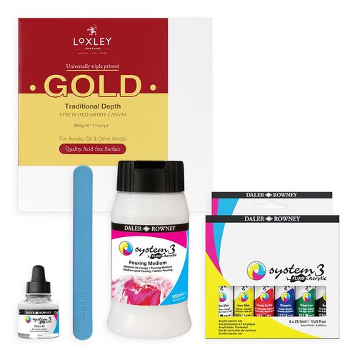 Image of Acrylic Paint Pouring Starter Kit