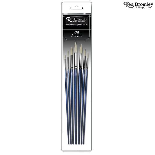 Image of Ken Bromley Mastertouch Oil & Acrylic Brush Sets