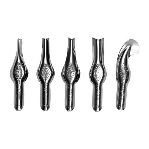 Image of Essdee Set of 5 Assorted Lino Cutter Blades
