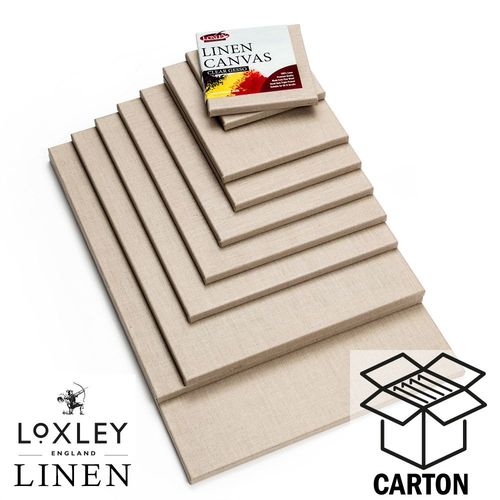 Image of Loxley Linen Clear Gesso Canvas Cartons