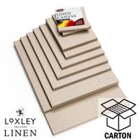 Loxley Linen Clear Gesso Canvas Cartons