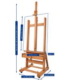 Thumbnail 2 of Mabef M04 Studio Easel With Crank