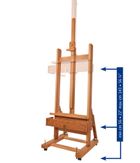 Thumbnail 4 of Mabef M04 Studio Easel With Crank