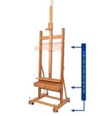 Thumbnail 4 of Mabef M05 Studio Easel Small with Crank
