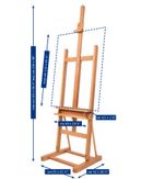 Thumbnail 2 of Mabef M09 Studio Easel - Basic with Tray