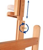 Thumbnail 9 of Mabef M09 Studio Easel - Basic with Tray