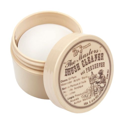 The Masters Brush Cleaner and Preserver Soap, 24oz Tub