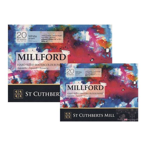 Image of Millford 140lb Watercolour Paper Blocks