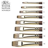 Winsor & Newton Monarch Short Flat (Bright) Brush