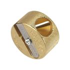 Thumbnail 2 of M&R Professional Solid Brass 2 Hole Pencil Sharpener