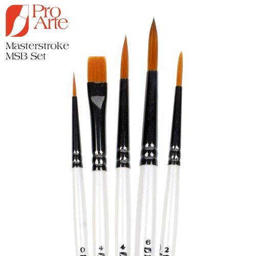 Image of Pro Arte Masterstroke Small Brush 5 Set MSB