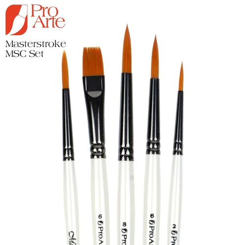 Image of Pro Arte Masterstroke Medium Brush 5 Set MSC