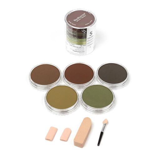 Image of PanPastel Extra Dark Shades Earth Colours Set of 5