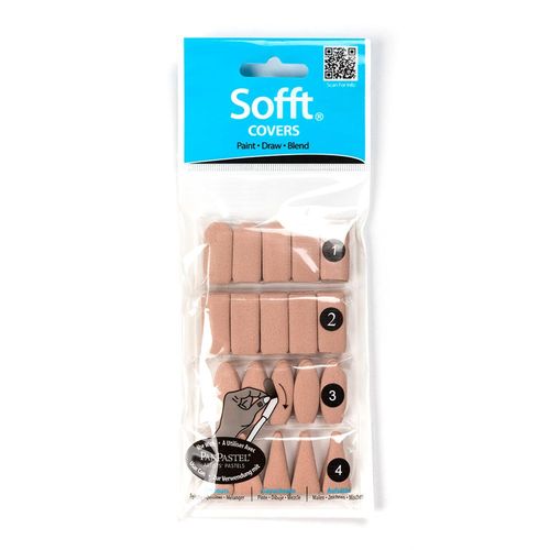 Image of PanPastel Sofft Knife Assorted Covers Pack