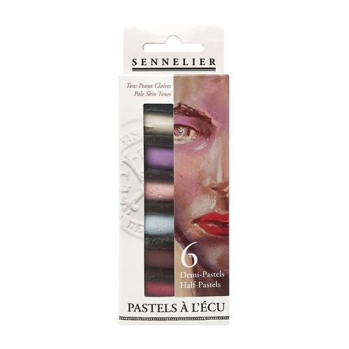 Image of Sennelier Soft Pastel 6 Half Stick Set Pale Skin Tones