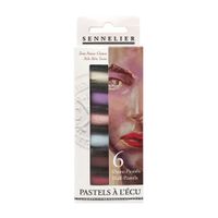 Sennelier Soft Pastel 6 Half Stick Set Pale Skin Tones