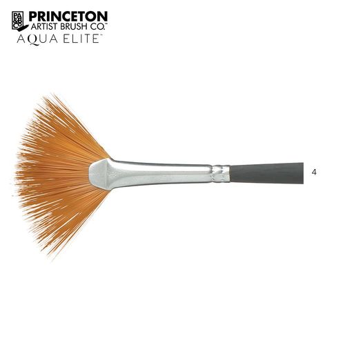 Image of Princeton Aqua Elite Series 4850 Fan Watercolour Brush