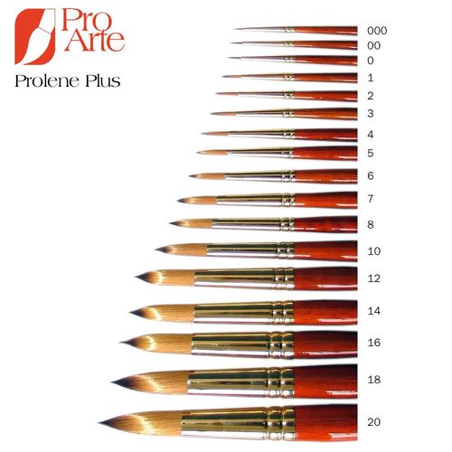Image of Pro Arte Prolene Plus Series 007 Round Brush