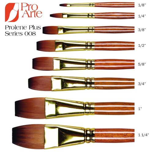 Image of Pro Arte Prolene Plus Series 008 One Stroke Brush