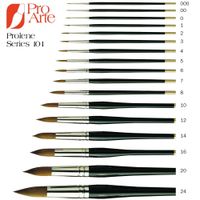 da Vinci Series 374 Hobby & School Brushes Flat