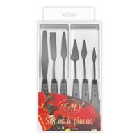 RGM Pro Grip Palette Knives Set of 6