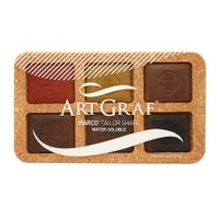 ArtGraf Tailor Shape Water Soluble Block Earth Colours Set