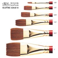 Winsor & Newton Sceptre Gold II Series 606 One Stroke Brush