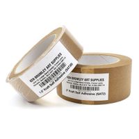 GUMSTRIP BROWN SEALING GUM TAPE GUMMED PAPER ARTIST PICTURE FRAMING 200m or  54m