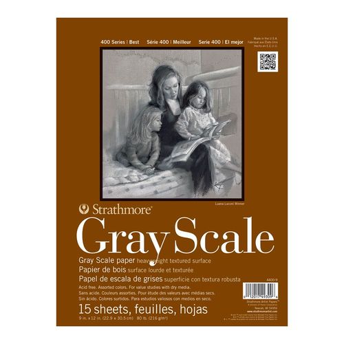 Image of Strathmore 400 Series Grey Scale Paper Pads