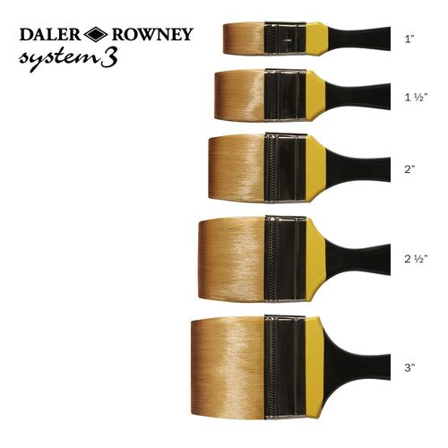 Image of Daler Rowney System 3 Acrylic Brushes SY278 Sky Flow Wash