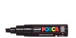 Uni Posca PC-8K Broad Chisel Tip Paint Marker Black