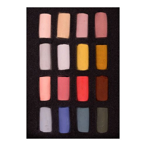 Image of Unison Colour Soft Pastel Half Stick Portrait Set of 16