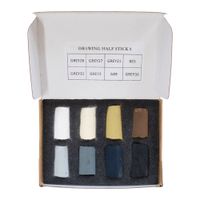 Unison Colour Soft Pastel Mini Half Stick Set Drawing