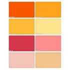 Thumbnail 2 of Unison Colour Soft Pastel Mini Half Stick Set Red Orange
