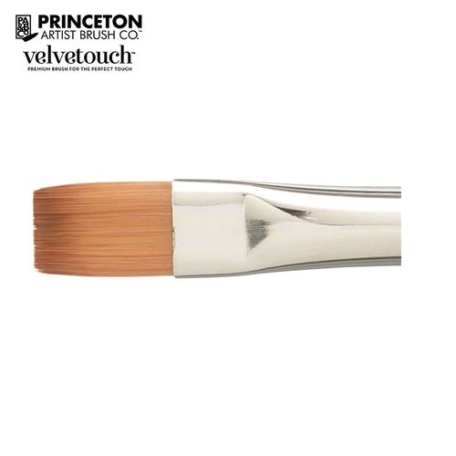 Image of Princeton Velvetouch Series 3950 Flat Shader Brushes