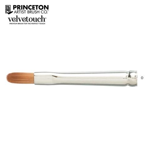 Image of Princeton Velvetouch Series 3950 Mini Filbert Brush