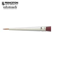 Princeton 3950 Velvetouch Mixed Media Brush Mini Tight Spot Angled Spotter  3/0